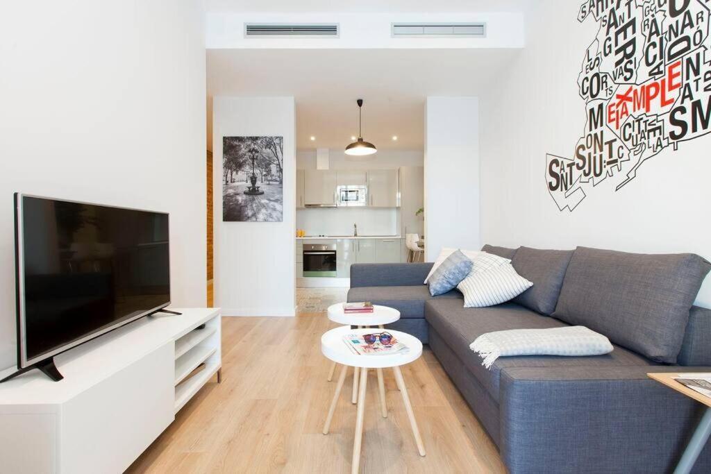 Perfectly Located 4Bed 4Bath Apartment In Barcelona 3 1 Eksteriør bilde