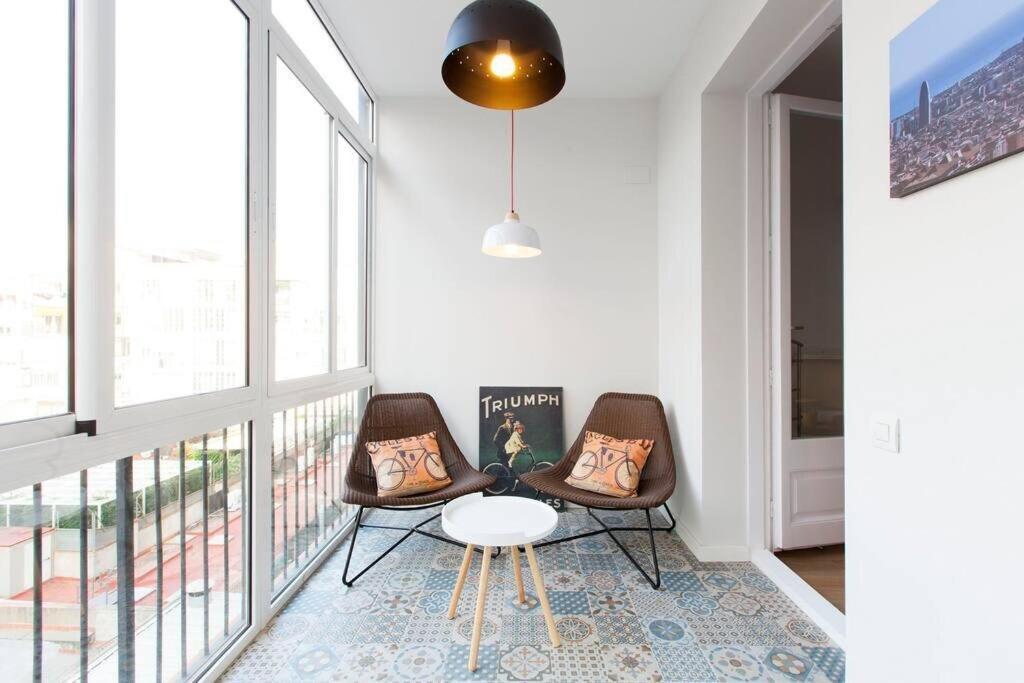 Perfectly Located 4Bed 4Bath Apartment In Barcelona 3 1 Eksteriør bilde