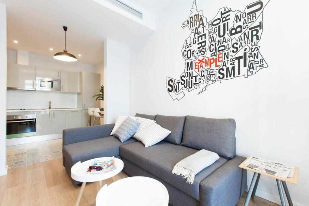 Perfectly Located 4Bed 4Bath Apartment In Barcelona 3 1 Eksteriør bilde
